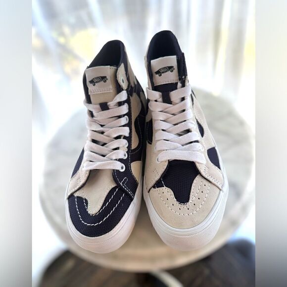 Vans Vault SK8-HI WP VR3 LX Navy Patchwork Size 6 Mens 7.5 Women - Picture 16 of 16